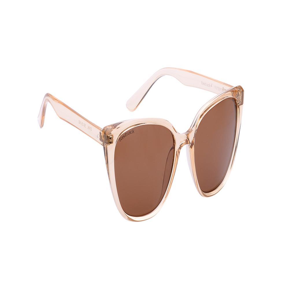 Brown CatEye Rimmed Sunglasses-P473BR3V