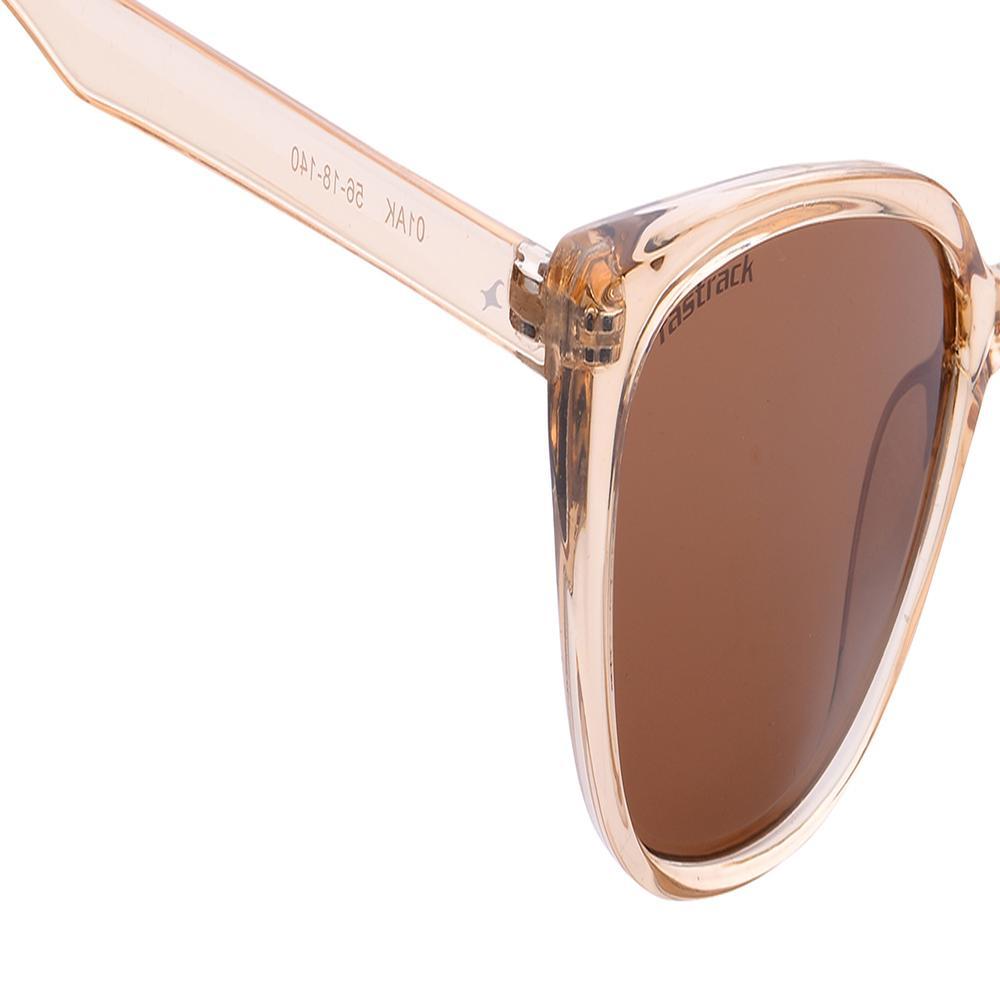 Brown CatEye Rimmed Sunglasses-P473BR3V