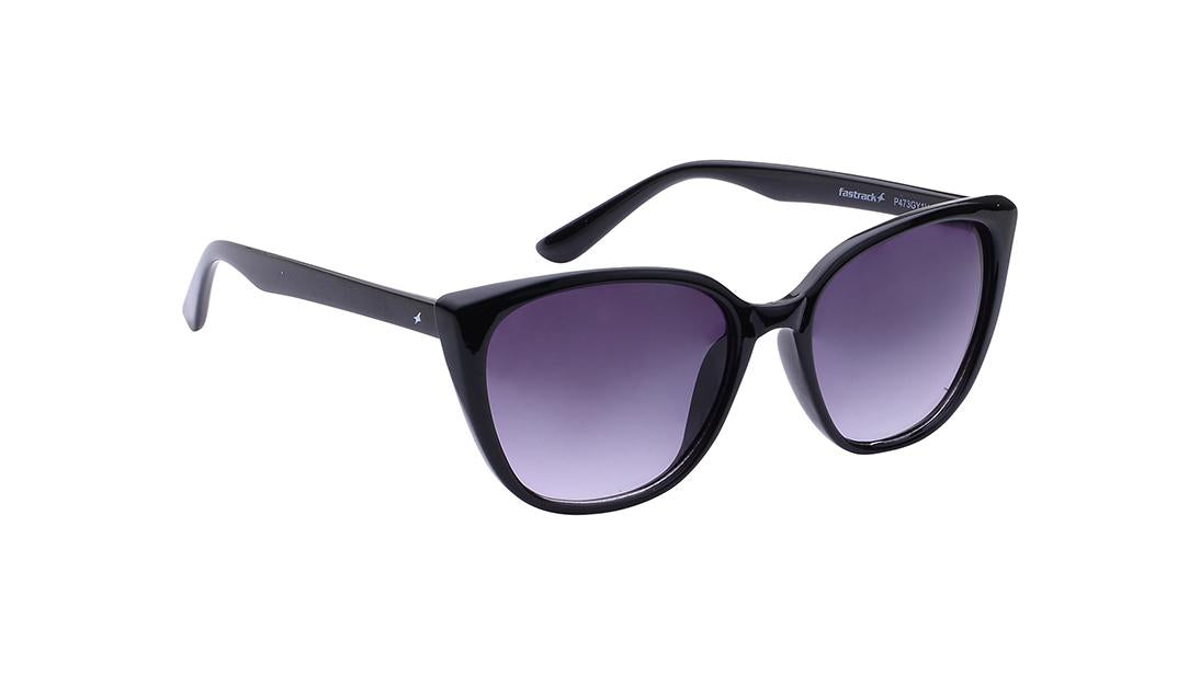 Grey CatEye Rimmed Sunglasses(P473GY1V)