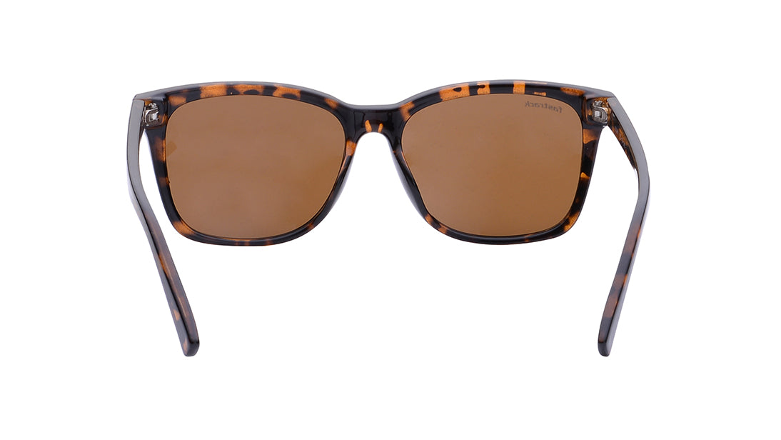 Brown Rectangle Rimmed Sunglasses(P474BR2V)