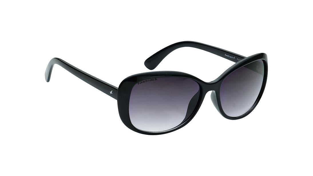 Purple Oval Rimmed Sunglasses(P477PR1V)