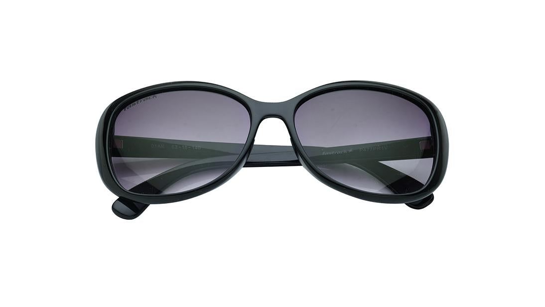 Purple Oval Rimmed Sunglasses(P477PR1V)