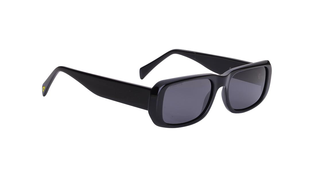 Grey Rectangle Rimmed Sunglasses(P478GY1PV)