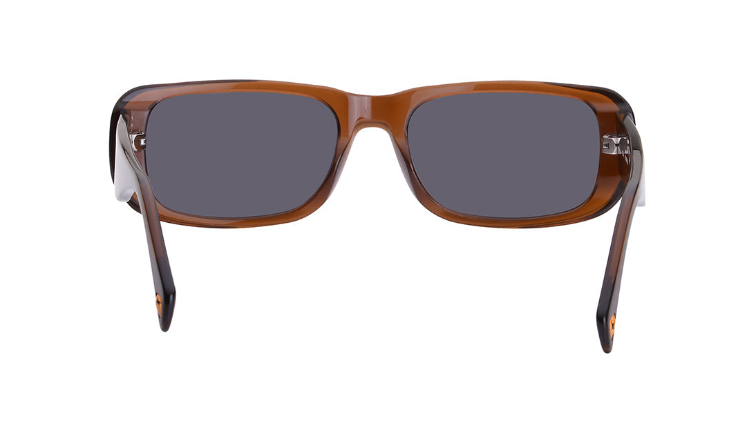 Grey Rectangle Rimmed Sunglasses(P478GY2PV)