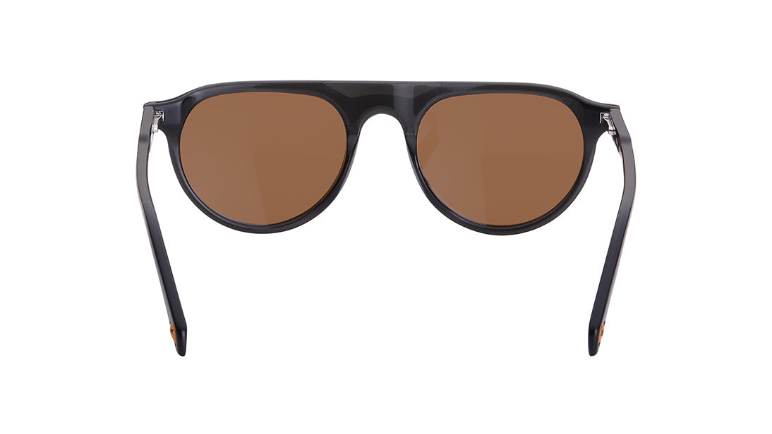 Brown Geometric Rimmed Sunglasses(P480BR1PV)