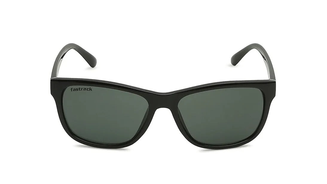 Black Wayfarer Sunglasses for Men-P357BK1