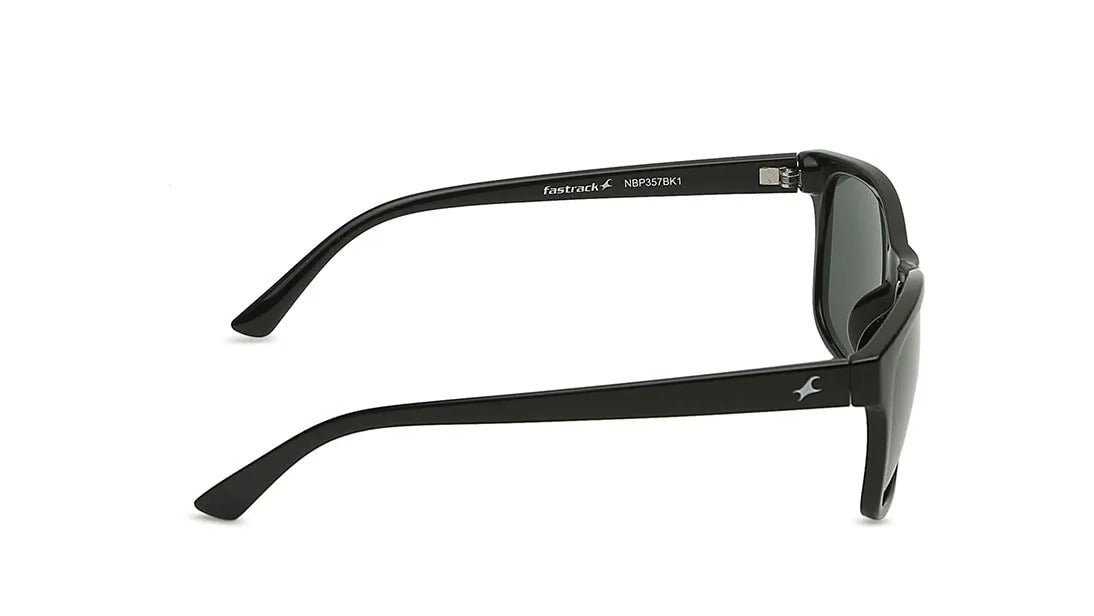 Black Wayfarer Sunglasses for Men-P357BK1