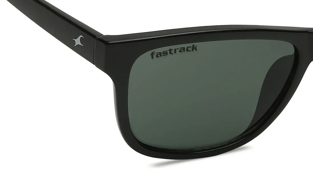 Black Wayfarer Sunglasses for Men-P357BK1