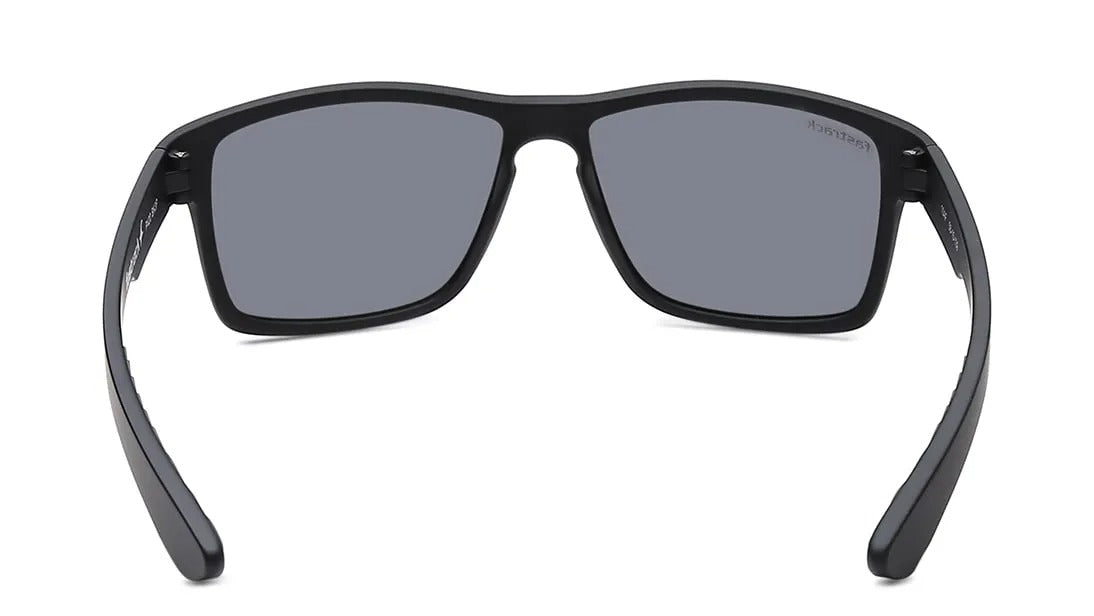 Black Square Men Sunglasses (P420BK3P|58)