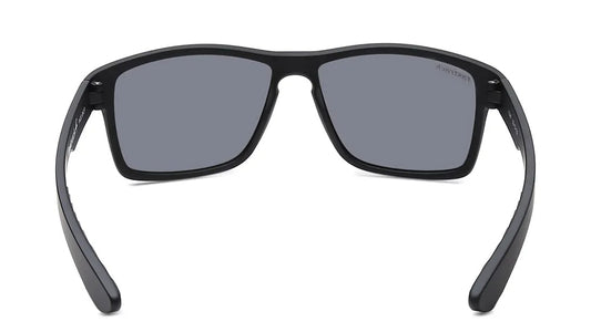 Black Square Men Sunglasses (P420BK3P|58)