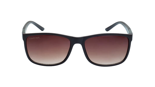 Brown Square Rimmed Sunglasses From Fastrack (P429BR14V)